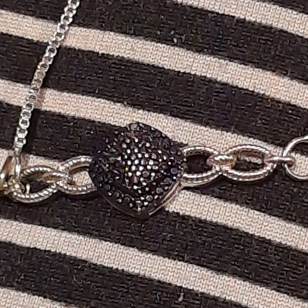 New Genuine BLACK 💎 Diamond adjustable BOLO BRACELET solid STERLING SILVER